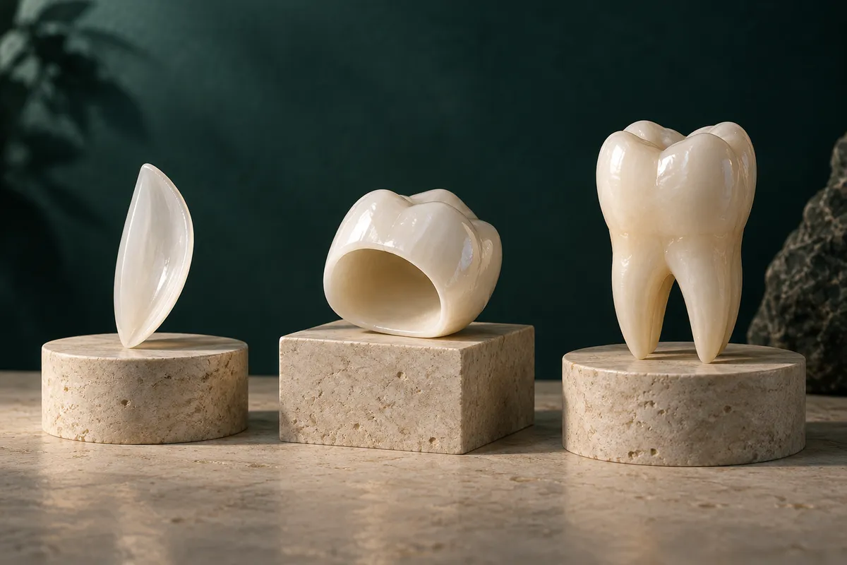 Ilustracja koncepcyjna uzupełnień dentystycznych