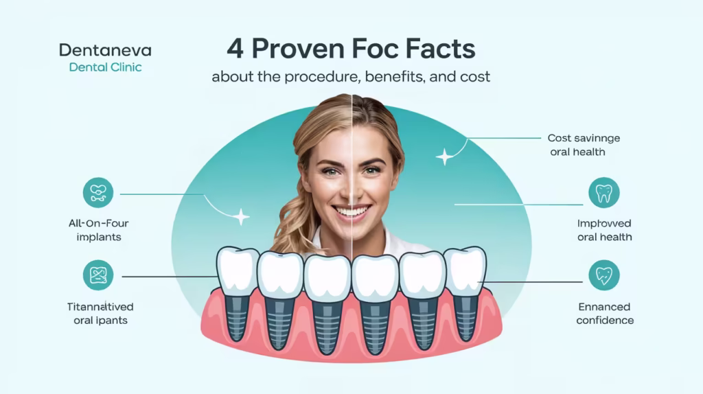 All on Four Dental Implants: 4 Proven Facts About the Procedure, Benefits, and Cost 1 all on four dental implants