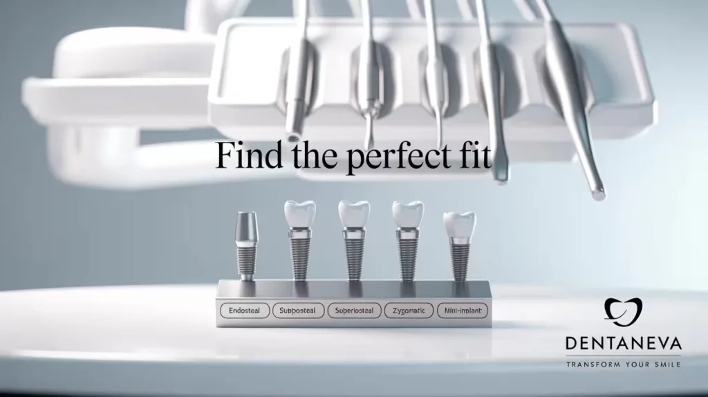 Find the Perfect Fit with the 4 Types of Dental Implants 1 4 types of dental implants